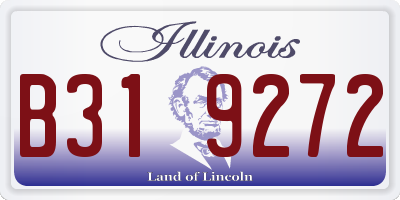 IL license plate B319272