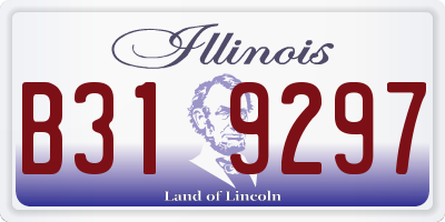 IL license plate B319297