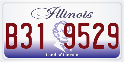 IL license plate B319529