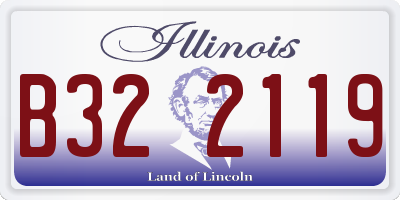 IL license plate B322119