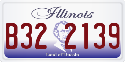 IL license plate B322139