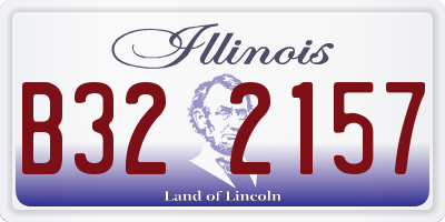 IL license plate B322157