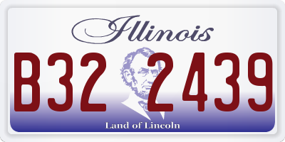 IL license plate B322439