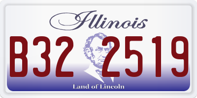 IL license plate B322519