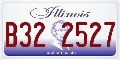 IL license plate B322527