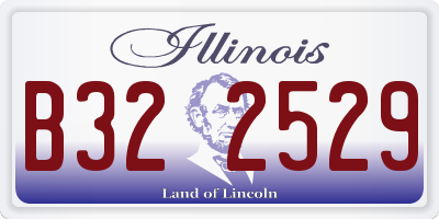 IL license plate B322529