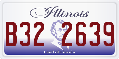IL license plate B322639