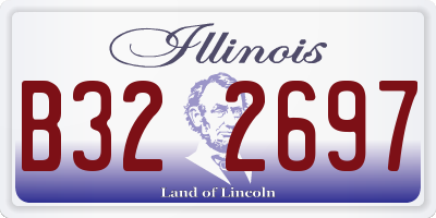IL license plate B322697