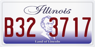 IL license plate B323717