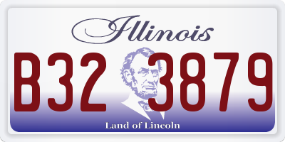 IL license plate B323879