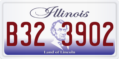 IL license plate B323902
