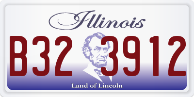 IL license plate B323912