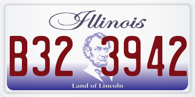 IL license plate B323942