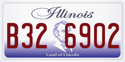 IL license plate B326902