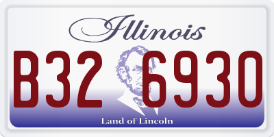 IL license plate B326930