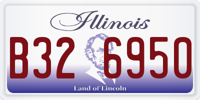 IL license plate B326950