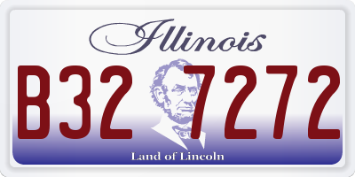 IL license plate B327272