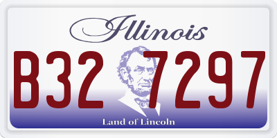 IL license plate B327297