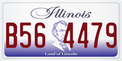 IL license plate B564479