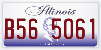 IL license plate B565061