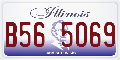 IL license plate B565069