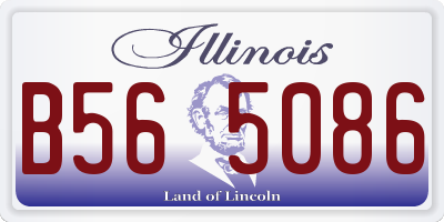 IL license plate B565086