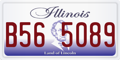 IL license plate B565089