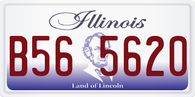 IL license plate B565620