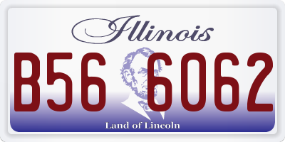 IL license plate B566062