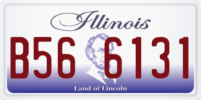 IL license plate B566131