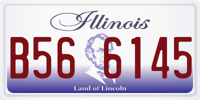 IL license plate B566145