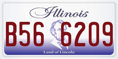 IL license plate B566209