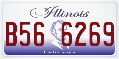 IL license plate B566269