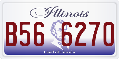 IL license plate B566270
