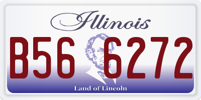 IL license plate B566272