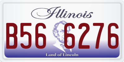 IL license plate B566276