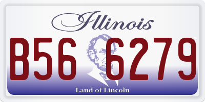 IL license plate B566279