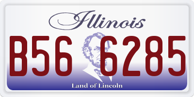 IL license plate B566285