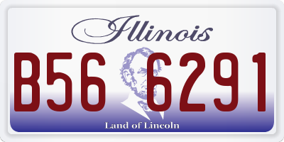IL license plate B566291