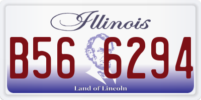 IL license plate B566294