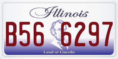 IL license plate B566297
