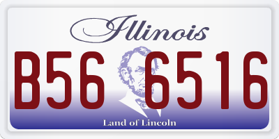IL license plate B566516