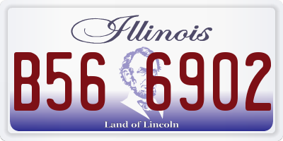 IL license plate B566902