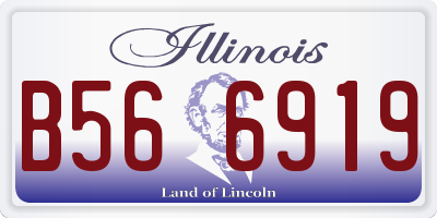 IL license plate B566919