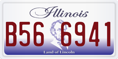 IL license plate B566941