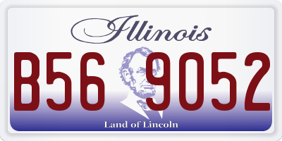 IL license plate B569052