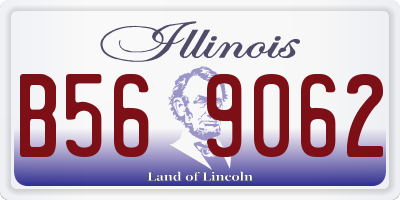 IL license plate B569062