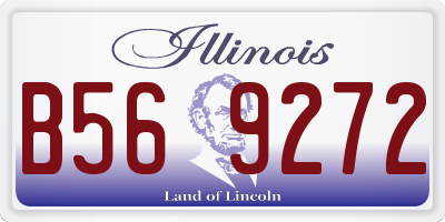 IL license plate B569272