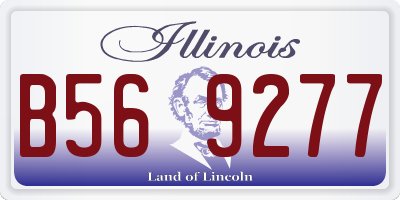 IL license plate B569277