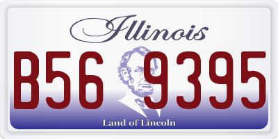IL license plate B569395